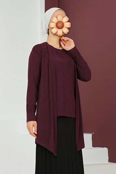 Tebrikler tekstil Καλοκαιρινό και κομψό γυναικείο μοντέλο Pluz - Νέα σεζόν N00010