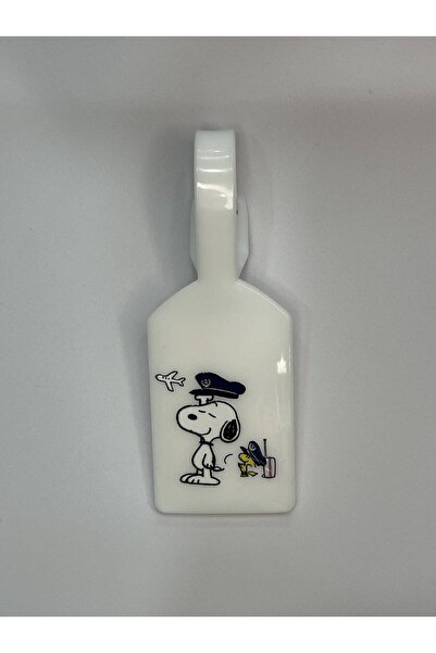 Seyahataksesuar Snoopy Tasarım Bavul Etiketi