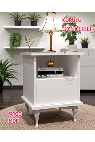 KONAK EV EŞYALARI Celta Komodin,MDF,Kurulum Gerekmez,Montajlı,MDF Komodin,Kom...