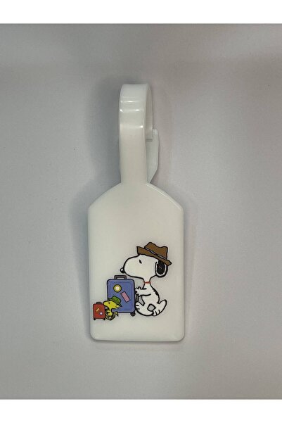 Seyahataksesuar Snoopy Tasarım Bavul Etiketi