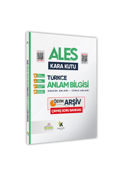 İnformal Yayınları Ales Türkçenin Kara Kutusu Anlam Bilgisi (SÖZCÜK-CÜMLE)dij...