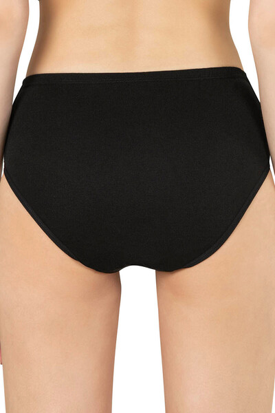 ÖZKAN underwear Özkan 0305 Γυναικεία ελαστική βαμβακερή ψηλόμεση μπατόν κιλότα