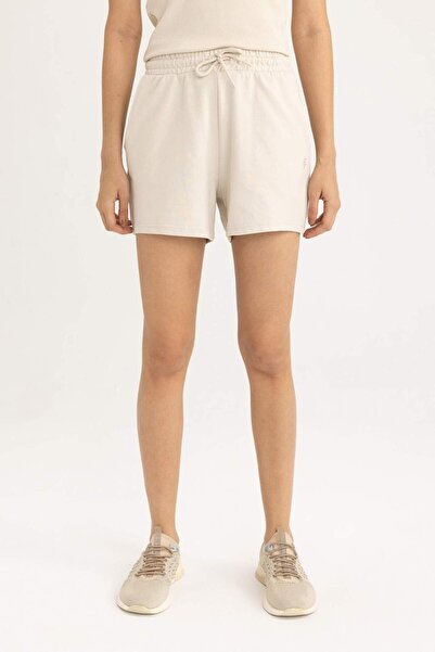 DeFacto DeFactoFit Standard Fit Sportsman Κοντό Μπαστούνι Basic Απλό Κόκκινο Σορτς Z6696AZ25SM