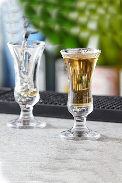 Paşabahçe 44404 Boston Shot, Liquor Glass Set of 6 28 Cc