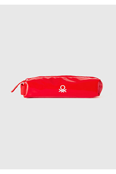 United Colors of Benetton Unisex Red Shiny Pen Holder