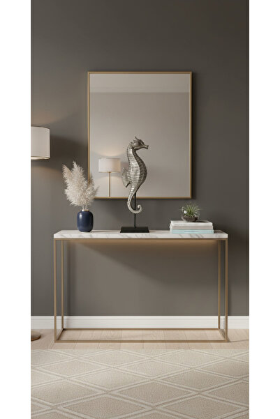 ADOR TASARIM Dekoratif Şık Denizatı Heykel Biblo Standlı