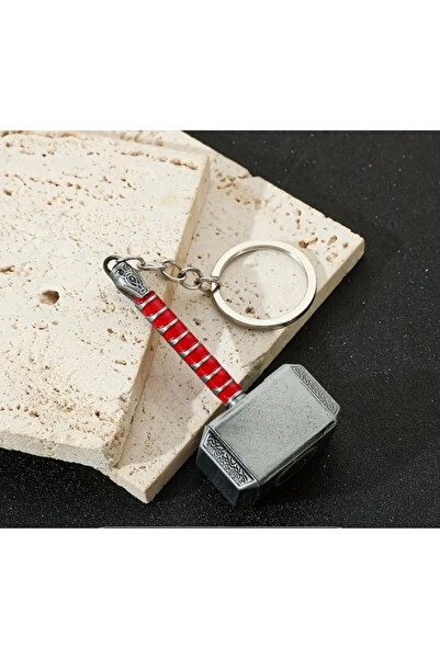 Marvel Avengers Around Raytheon Hammer Pendant Keychain