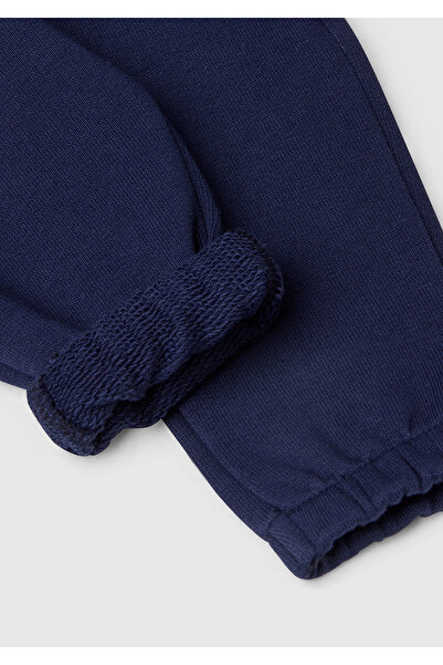 United Colors of Benetton Bebek Lacivert Arkası Tavşan Detaylı Beli Lastikli Eşofman Altı