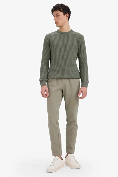 DeFacto Jogger Pantolon Esnek Basic Düz Beli Bağcıklı Cepli Düz Paça C6022ax25sp