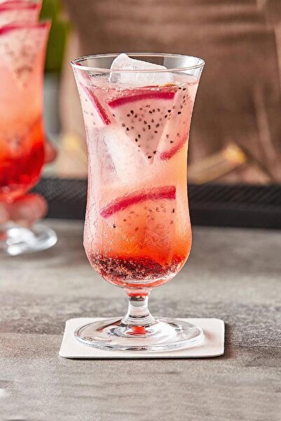 Paşabahçe 44796 Holiday Lale Kokteyl Bardağı 6 Lı 250 cc