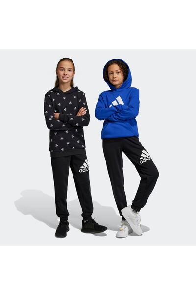 adidas Pantaloni de sport negri pentru copii