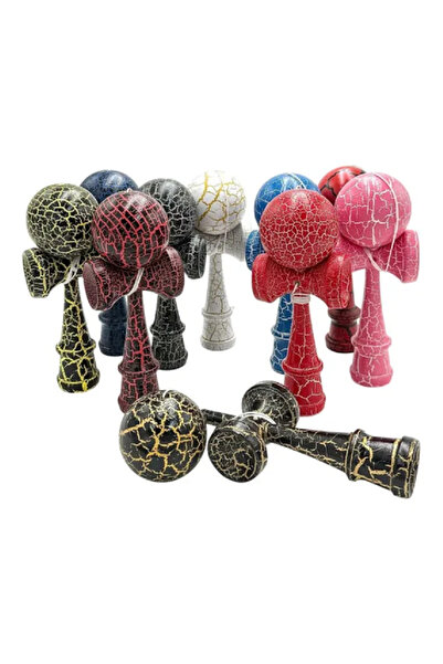 Sultan ZUBI Cracked Design Kendama – Professional Model in Various Colors