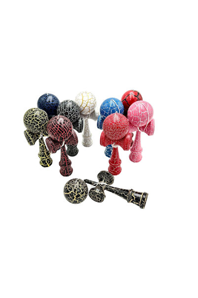 Sultan ZUBI Cracked Design Kendama – Professional Model in Various Colors