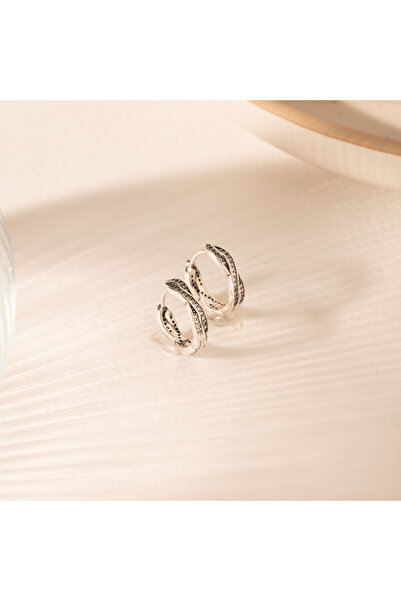 maisonleor Elara Hoops Gümüş Küpe