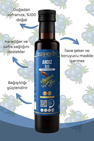 Asır Hekim Natural Andız Özü 700 gr