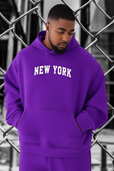 DM DOLCE MORE سويت شيرت نيويورك باسكيلي مقاس كبير