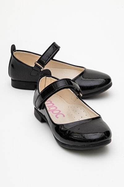 mnpc Kız Çocuk Siyah Fashion Babet