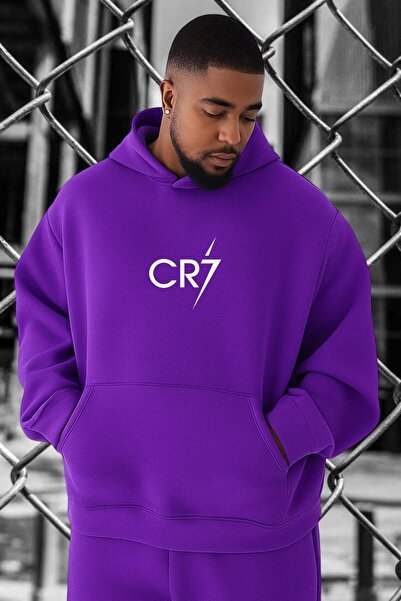 DM DOLCE MORE Hanorac supradimensionat cu imprimeu CR7