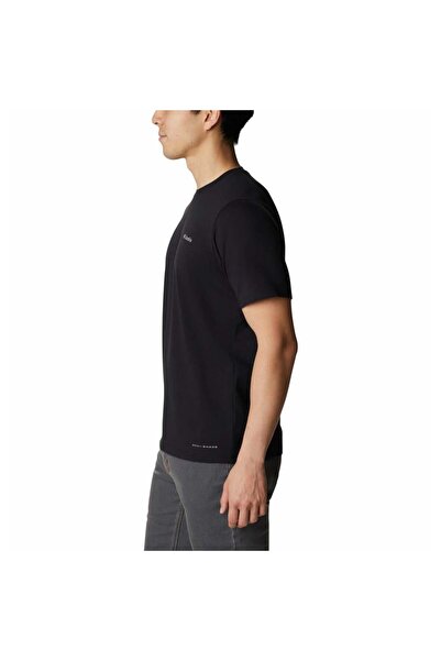 Columbia AO0805 ΑΝΔΡΙΚΗ ΜΠΛΟΥΖΑ SUN TREK ΜΕ ΚΟΝΤΟ ΜΑΝΙΚΙ μαύρο