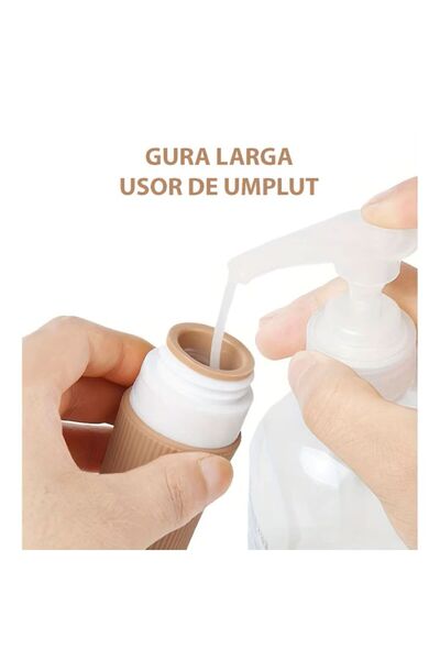 miraza Set 17 Recipiente Calatorie, Rezistente la Scurgeri, Gentuta Cosmetice Inclusa