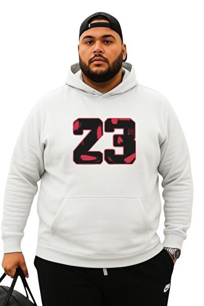 DM DOLCE MORE 23 Печатно суитшърт с голям размер