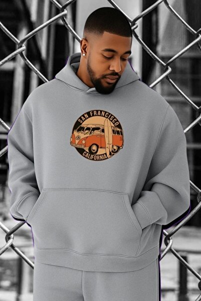 DM DOLCE MORE San Francisco Woswos Printed Oversized Sweatshirt