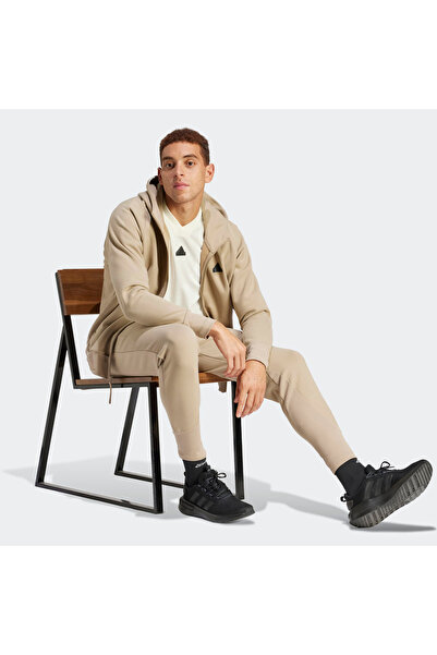 adidas Ζ.Ν.Ε. Ανδρικό μπεζ παλτό για το χειμώνα (IS9280)