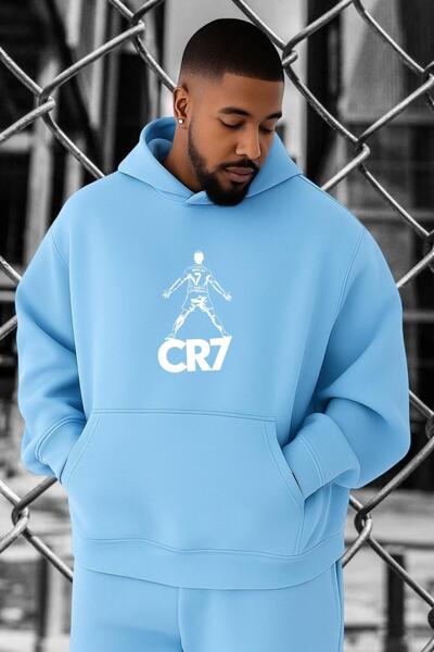 DM DOLCE MORE Hanorac supradimensionat cu imprimeu CR7