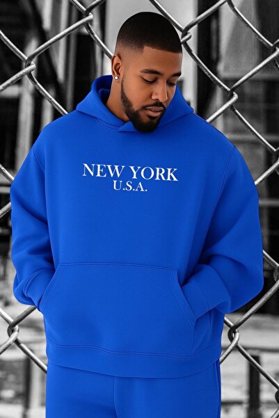 DM DOLCE MORE سويت شيرت نيويورك باسكيلي مقاس كبير