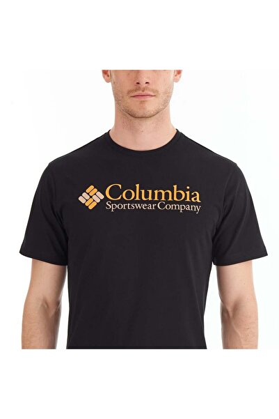 Columbia CS0311 CSC M RETRO LOGO SS PÓLÓ fekete