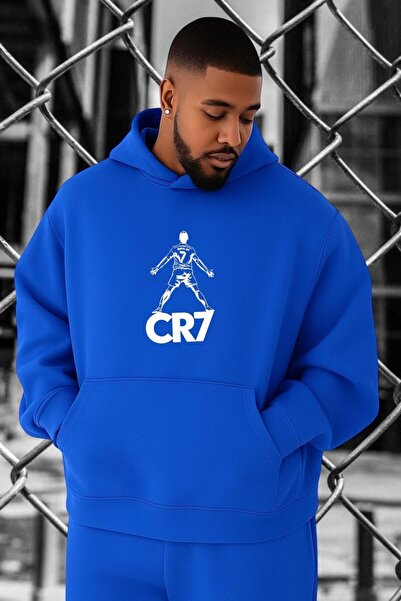 DM DOLCE MORE Hanorac supradimensionat cu imprimeu CR7