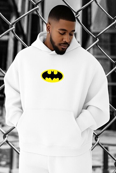 DM DOLCE MORE سويت شيرت بمقاس كبير بطبعة خفاش