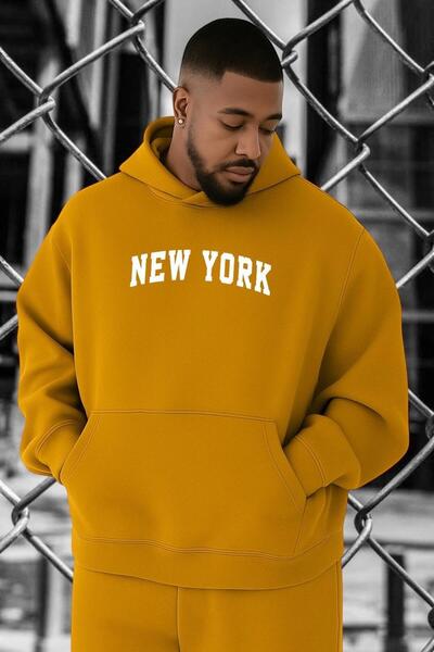 DM DOLCE MORE سويت شيرت نيويورك باسكيلي مقاس كبير