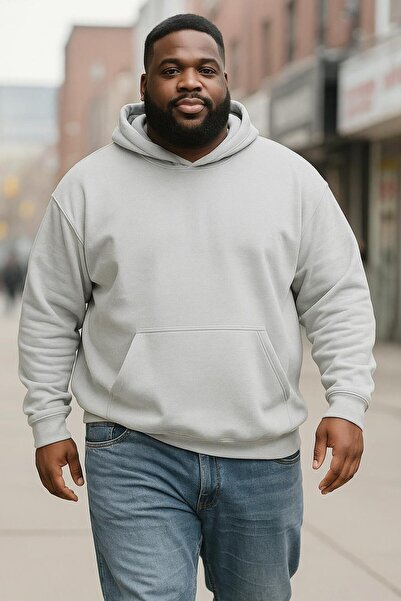 DM DOLCE MORE Hanorac unisex supradimensionat cu glugă