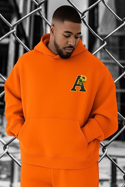 DM DOLCE MORE سويت شيرت كبير الحجم بطبعة باكلي