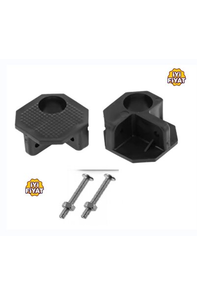 PLA Katlanabilir Kamp Sandalyesi Bağlantı Aparatı Plastik 2 Adet Vidaları Dahil