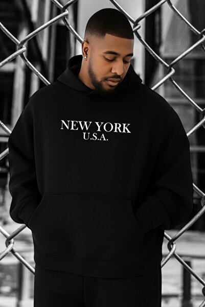 DM DOLCE MORE سويت شيرت نيويورك باسكيلي مقاس كبير