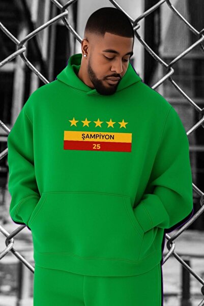 E-ROMA Hanorac supradimensionat cu imprimeu CHAMPION