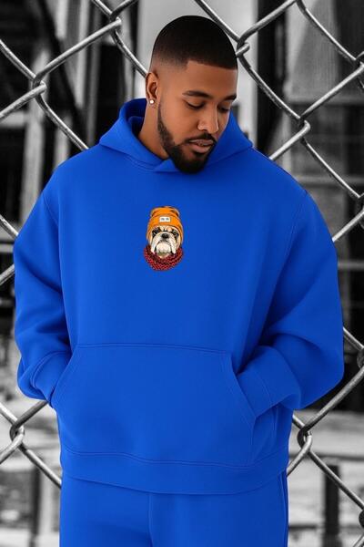 DM DOLCE MORE بلوزة بولدوغ كبيرة الحجم