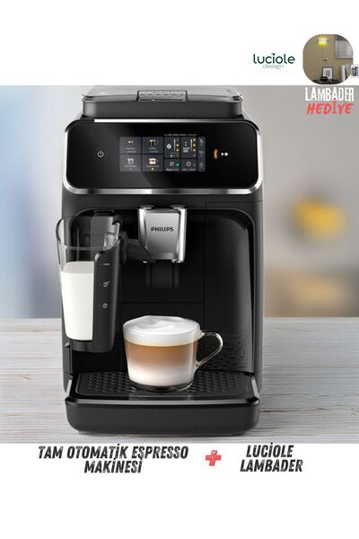 Philips Lattego Premium Tam Otomatik Espresso Makinesi, Tek Dokunuşla 4 Çeşit...