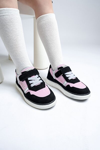 mnpc Дівчачі чорно-рожеві повсякденні туфлі