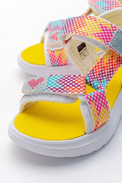 mnpc Girl's Multicolored Anatomical Lightweight Sports Sandals