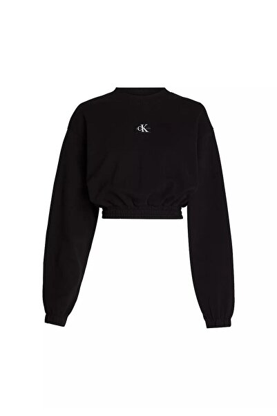 Calvin Klein WOVEN LABEL CREW NECK