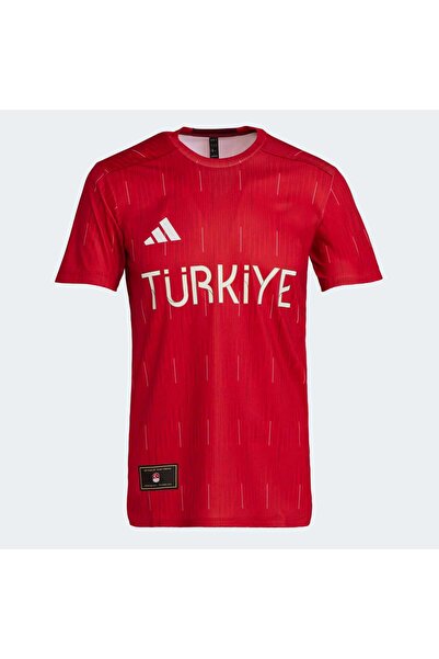 adidas Team Türkiye 100. Yıl Erkek Kırmızı Tişört (JG3507)
