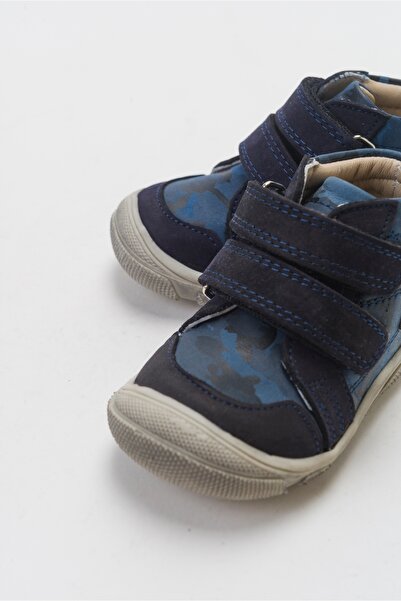 mnpc Erkek Çocuk Lacivert Hakiki Deri İlk Adım Bot