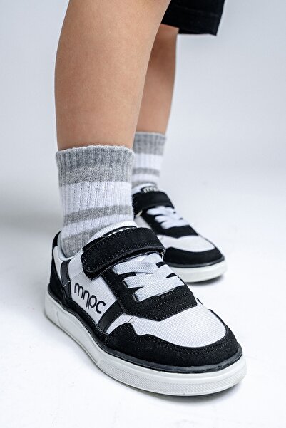 mnpc Boy's Black Casual Shoes