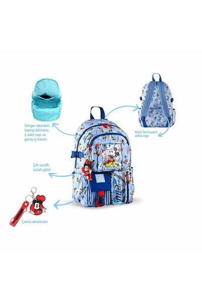 Frocx Mickey Mouse Sırt Çantası Charm-Lx Only One