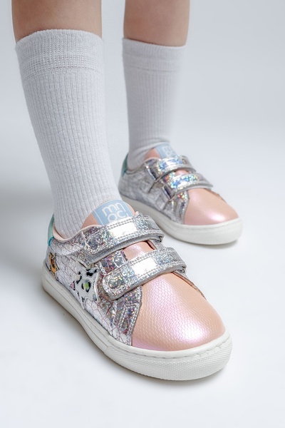 mnpc Kız Çocuk Pudra Sneaker Ayakkabı