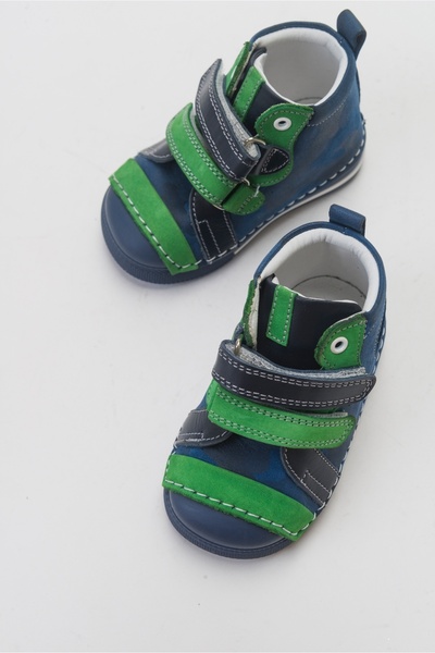 mnpc Erkek Çocuk Lacivert Hakiki Deri İlk Adım Bot