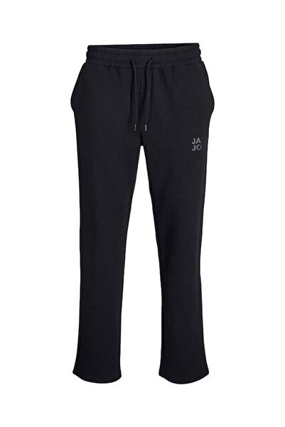 Jack & Jones JPSTGORDON JJNEWSOFT UNCUFFED SWEAT PANT Black